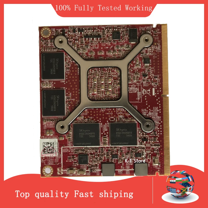 Firepro M5100 216- 0846000 Видеокарта GDDR5 2 ГБ 109-C42241-00 05FXT3 для Dell Precision M4800 M4700 M4600