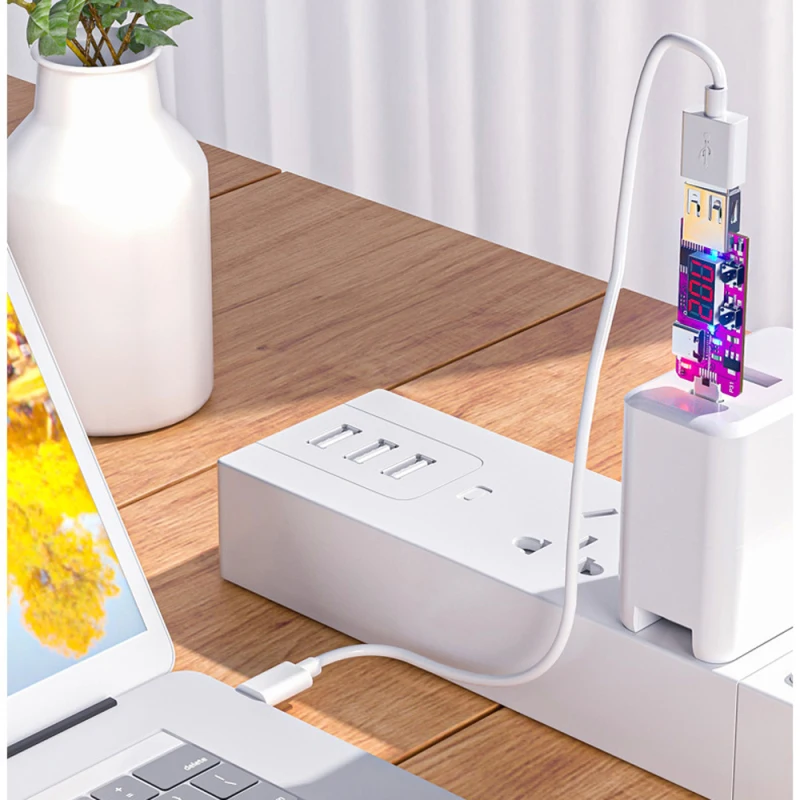 PD3.1 28 В AQuick ReCharge Trigger автоматический цифровой дисплей измеритель напряжения