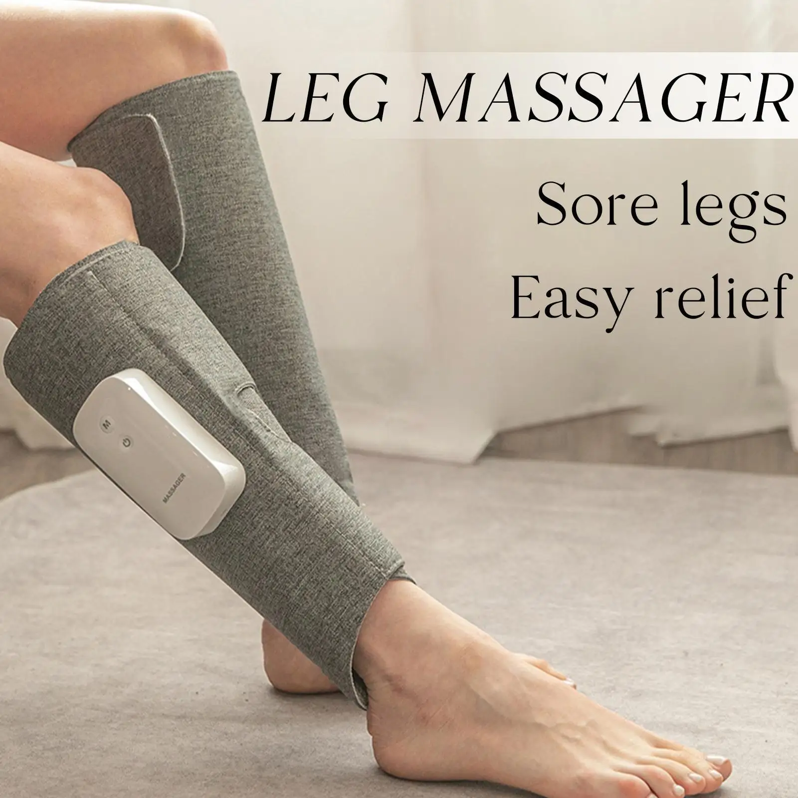 

Air Pressure Leg Calf Relax Compression Massager For Circulation Heating Muscle Feet Massage Pressotherapy For Muscle Soren L9L9