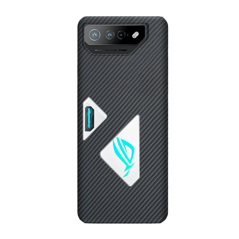 Чехол из настоящего кевларового углеродного волокна для Asus ROG 7/7Pro 600D 1500D легкий