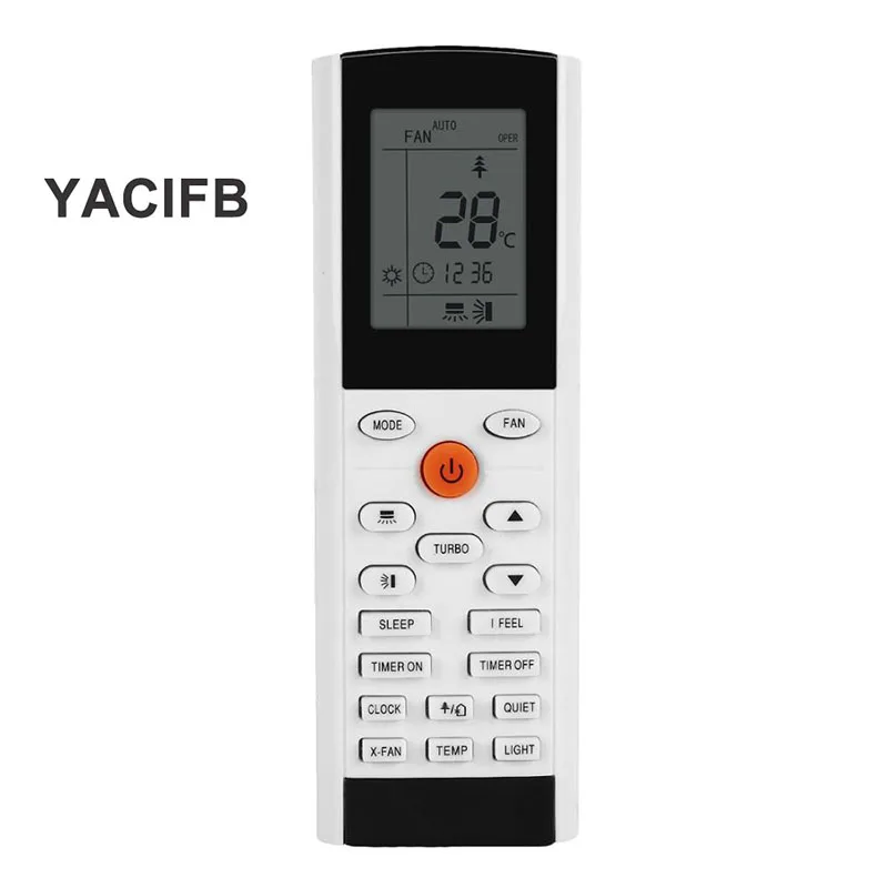 Remote Control Universal Yacifb For Gree Electrolux Mshv25d1