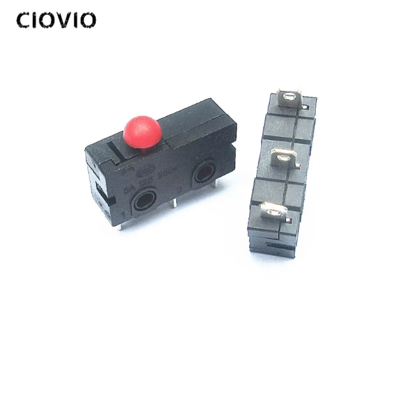 

10 шт. KW12 Концевой выключатель Микровыключатель Грибовидная головка 3 контакта 5А 125 В 250 В