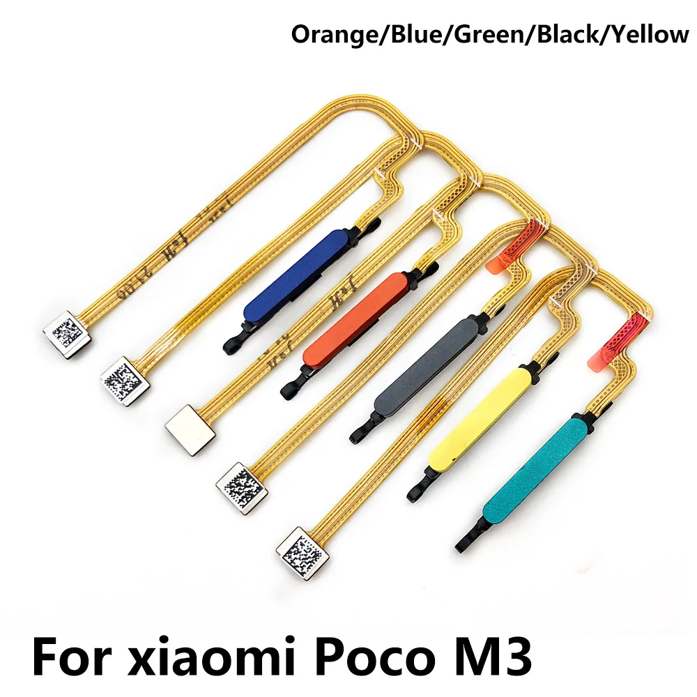 

Fingerprint Scanner Connector Flex Cable For Xiaomi Poco M3 Touch ID Sensor Power Button Key Smartphone Replacement Spare Parts