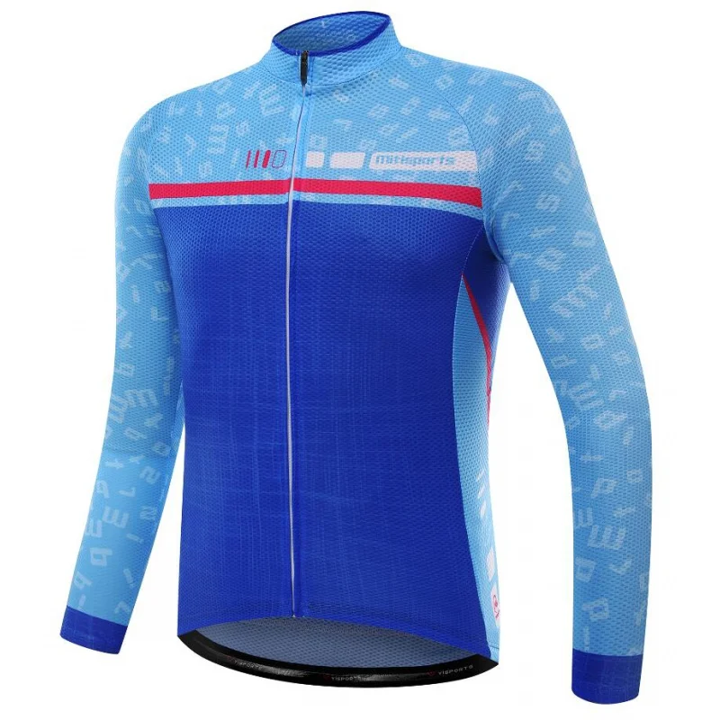 

MTSPS Pro Team Cycling Jersey Long Sleeve Women Mtb Bicycle Clothing Men Ciclismo Maillot Mountain Wicking Bike Jersey