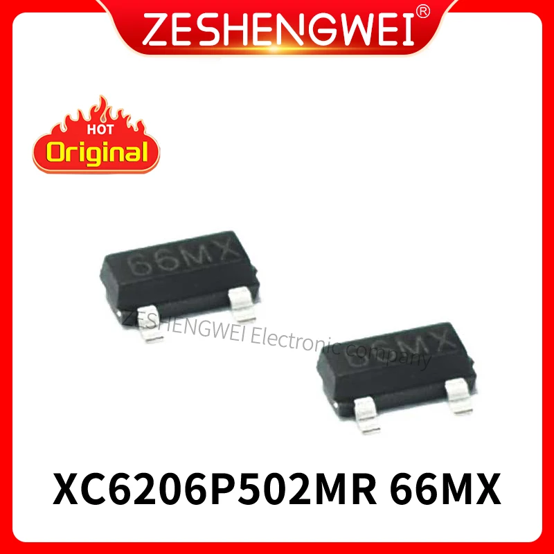 

50Pcs XC6206P502MR SMD LDO REG LINEAR New and Original In Stock