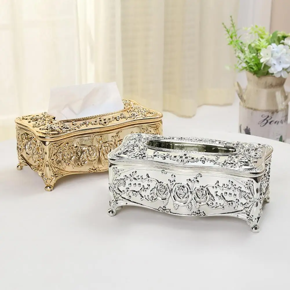 Коробка для салфеток Прочный простой чехол без запаха Контейнер заусенцев с