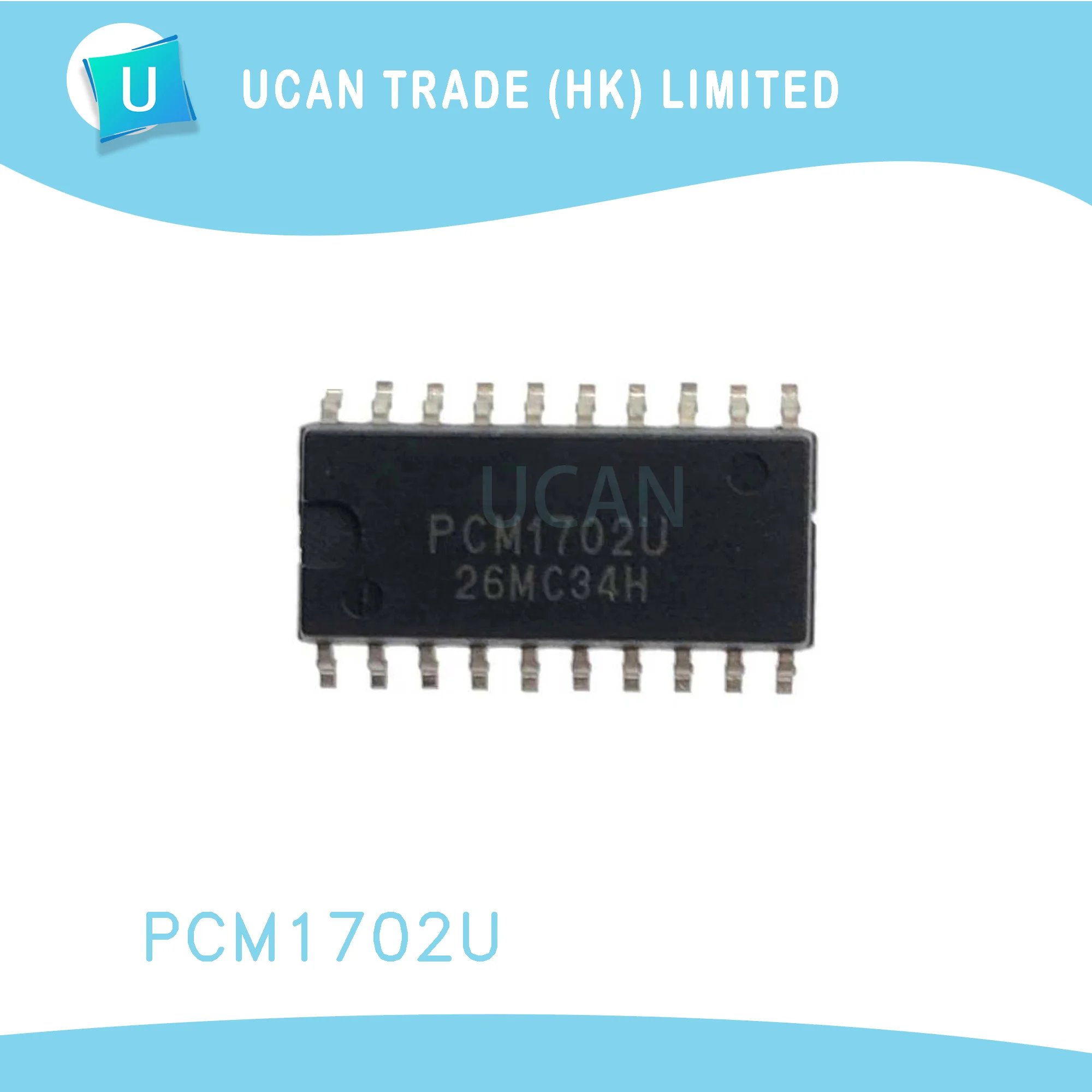 

Оригинальный и новый PCM1702U SMD/SMT