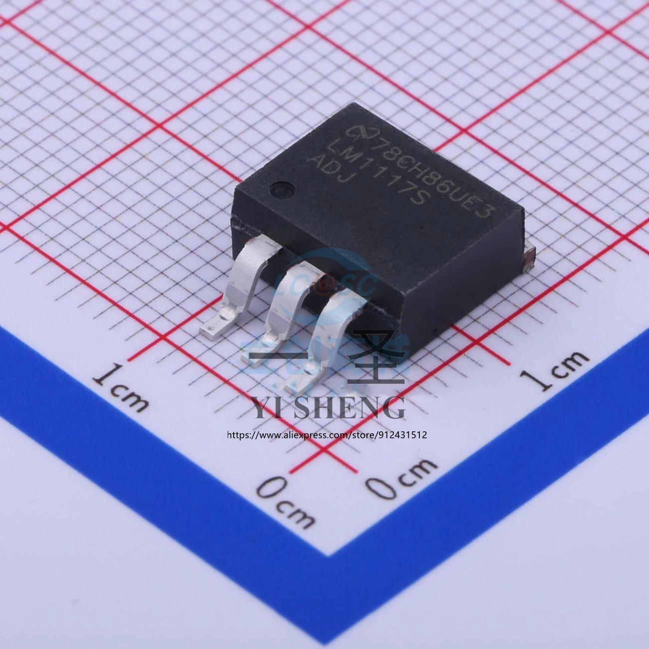 

5 шт./лот LM1117SX-ADJ/NOPB LM1117SX TI DDPAK/TO-263-3