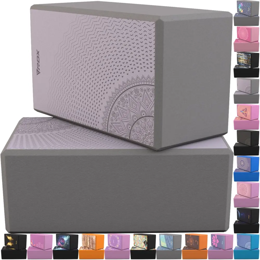 

Блок для йоги, нескользящая пена эва высокой плотности, легко захватываемая поверхность для стабильной силовой тренировки D17 (23x15x9,8 см)