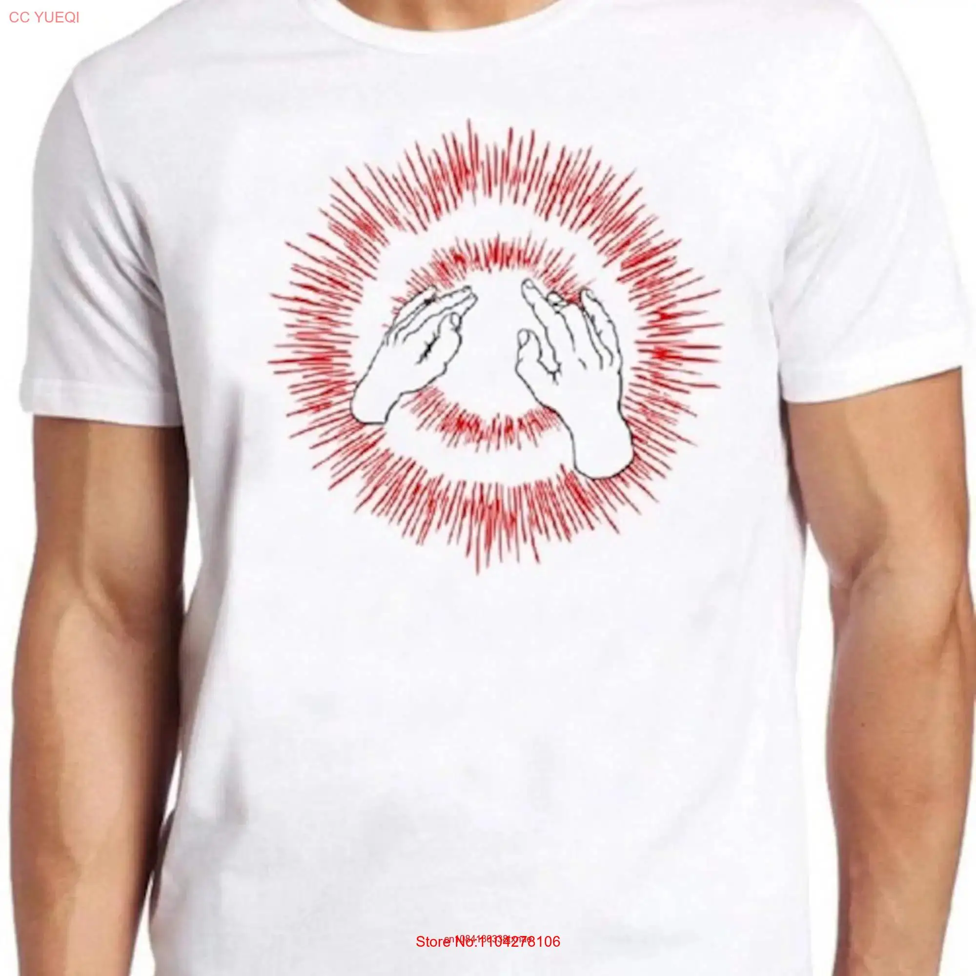 Футболка Godspeed You Black Emperor B3010 Music Band Retro Cool Top с длинными или короткими рукавами