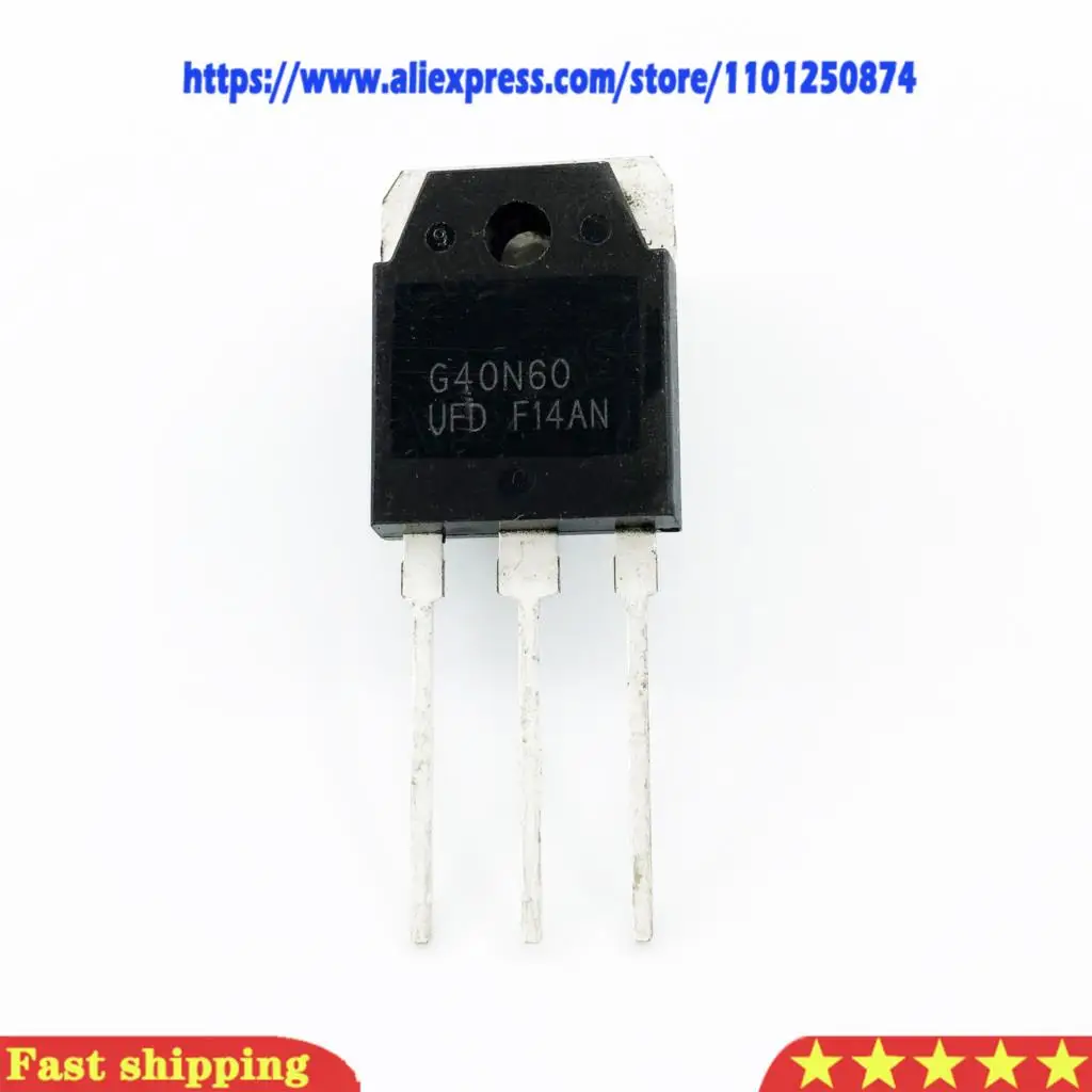 5 шт./лот SGH40N60UFD G40N60UFD G40N60 40N60 TO-3P 40A 600V