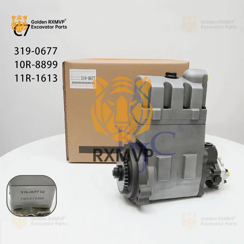 Для двигателя Caterpillar Cat324d 325d 326d 330d C7 Топливный насос 319-0677 3190677 10р-8899 Экскаватор