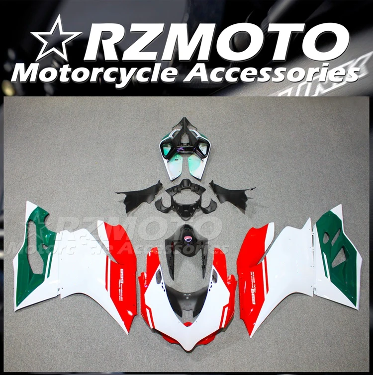 

Motorcycle Fairings Kit Fit For DUCATI Panigale 899 1199 2012 2013 2014 Bodywork Set High Quality ABS Injection New Red Green