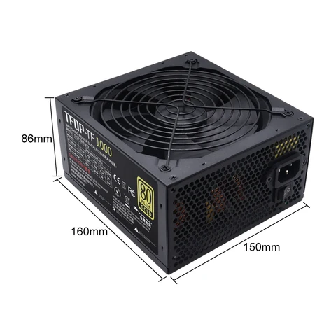 Блок питания T.F.SKYWINDINTL TF1000CA 1000 Вт 80 Plus Gold