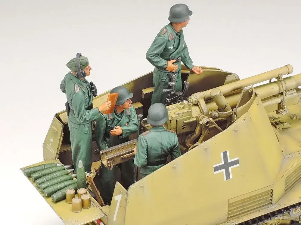 Tamiya 35358 Комплект модели танка 1/35 немецкая самоходная гаубица Wespe SdKfz.124 модель