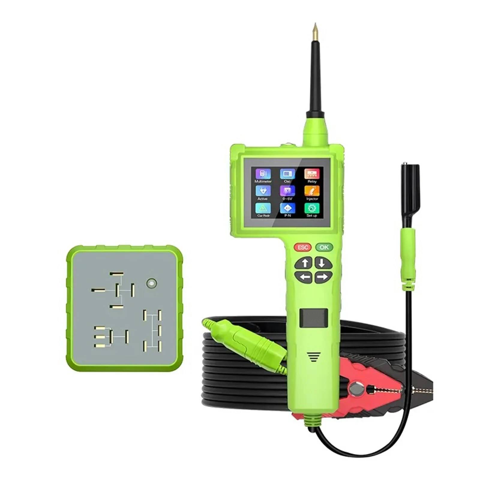 

P200 Pro Car Electrical Circuit Tester Universal Car Circuit Tester 9-48V Automotive Universal Power Probe Electrical System Tes