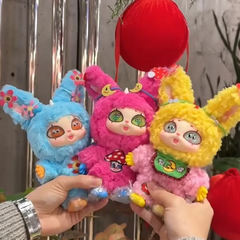 Фото Плюшевая игрушка-сюрприз Cute Ugly Agan, серия Xxinye City Elf, коллекционная фигурка-кукла Hansel, плюшевый кулон-талисман Yeaohua Xxinye №4