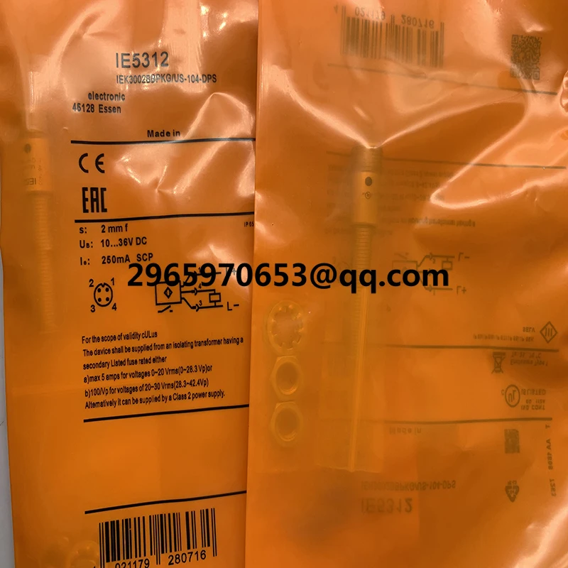 Новый датчик бесконтактного переключателя IE5282 IE5287 IE5298 IE5090 IE5258 IE5312 IE5122 IE5295 IE5304 в