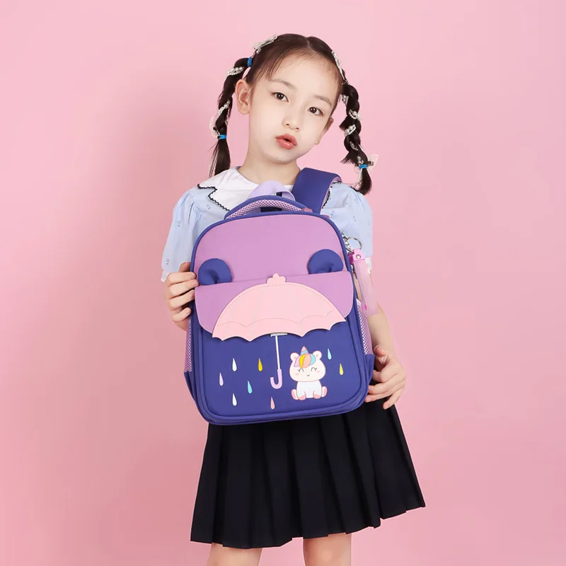 Children's Backpack for Girls Primary Students Cartoon School Bags Kids Satchels Kindergarten Bookbag Mochila Infantil Escolar