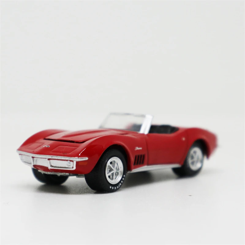 

Greenlight 1:64 масштаб 1969 Chevrolet Corvette красный сплав модель автомобиля