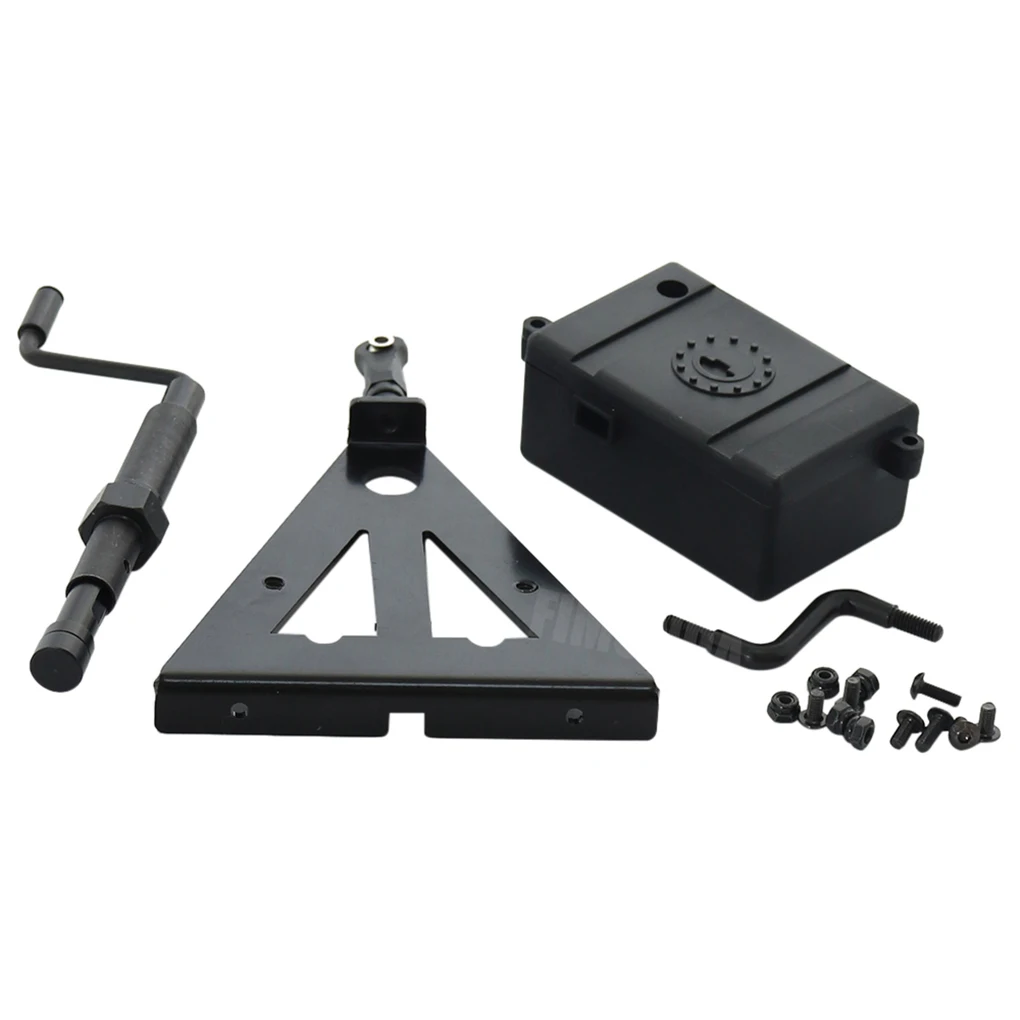 Фото Металлический комплект прицепа для 1/10 RC Crawler Axial SCX10 II III 90046 D90 TRX6 TRX4 Redcat GEN8 RGT 86100 SMT CFX CC01 CC02 RC Запчасти №4