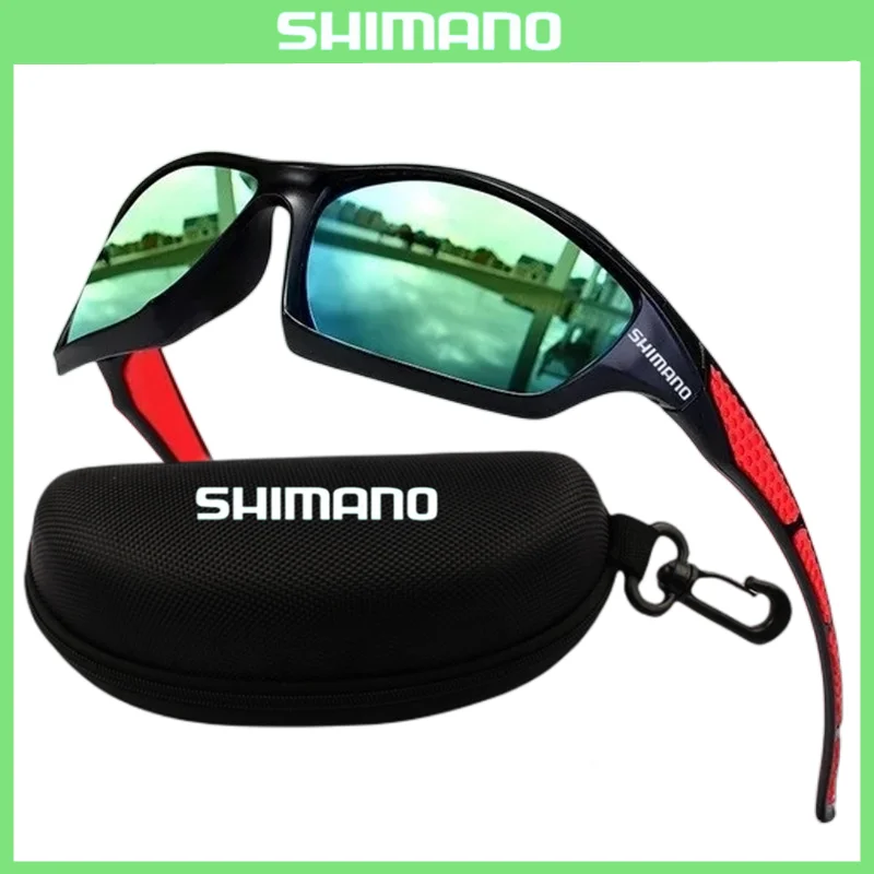 

Велосипедные спортивные очки shimano, цветные линзы, очки для рыбалки