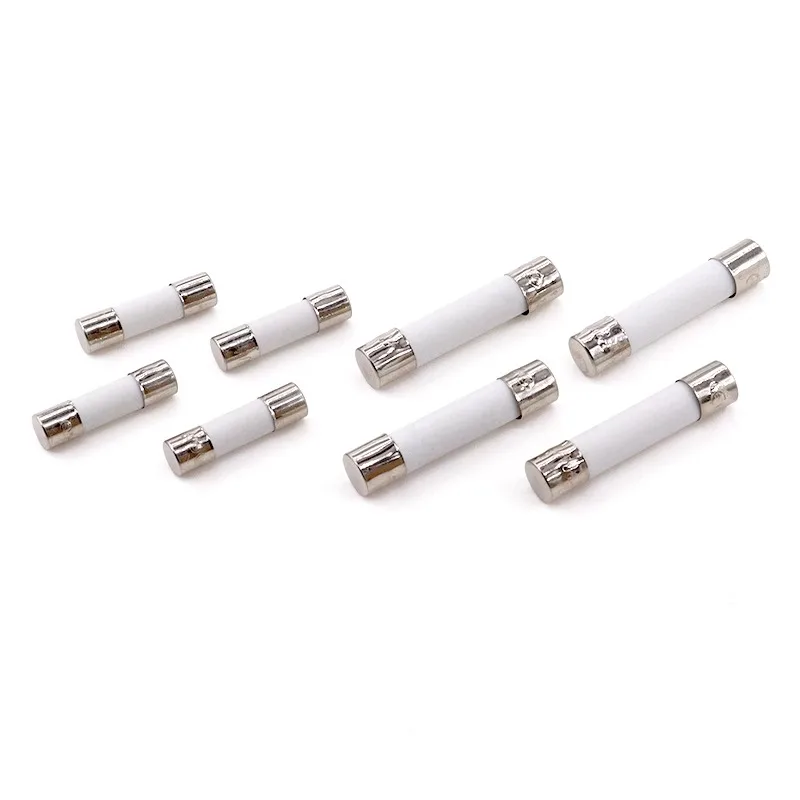 10 шт. керамические Предохранители 5 х20 мм 6 х30 250 в а 1 А 2 3 трубка предохранителей с