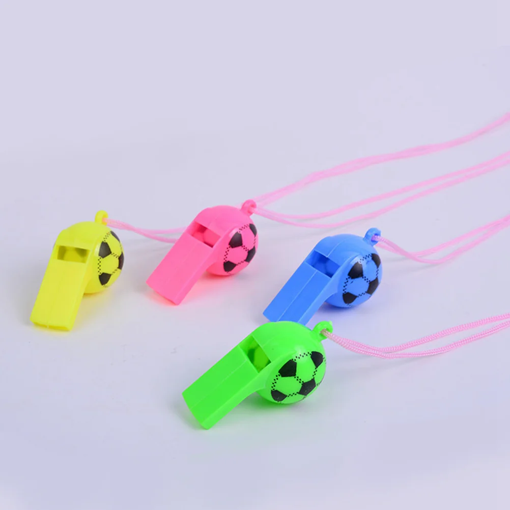

20PCS Creative Colorful Whistles Outdoor Activity Whistles for Kids Children