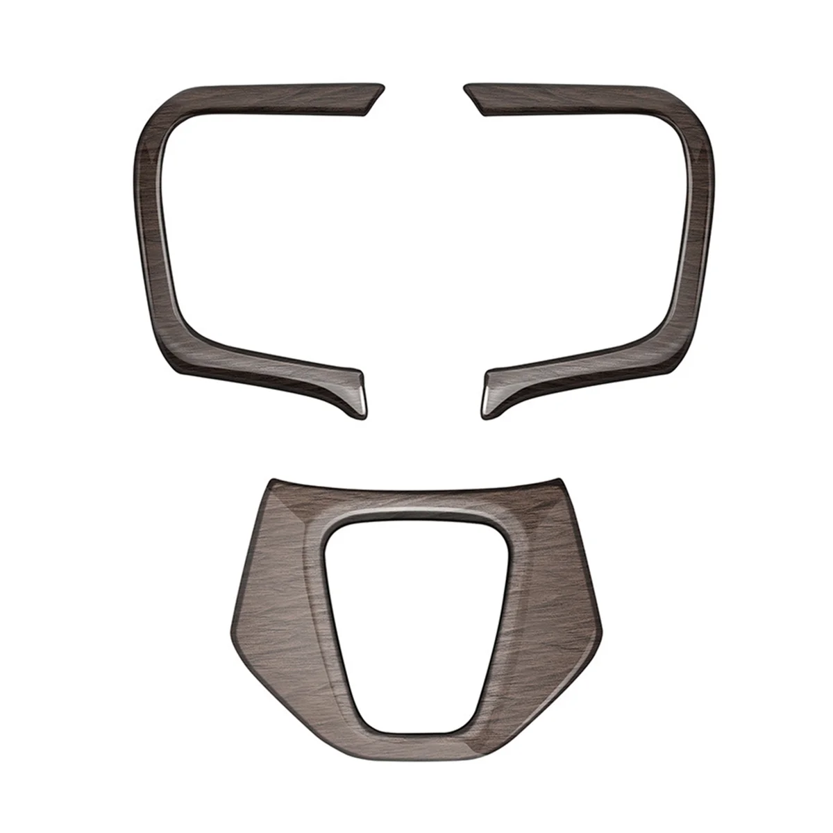 Автомобильная отделка рулевого колеса под дерево Обложка рамы наклейка