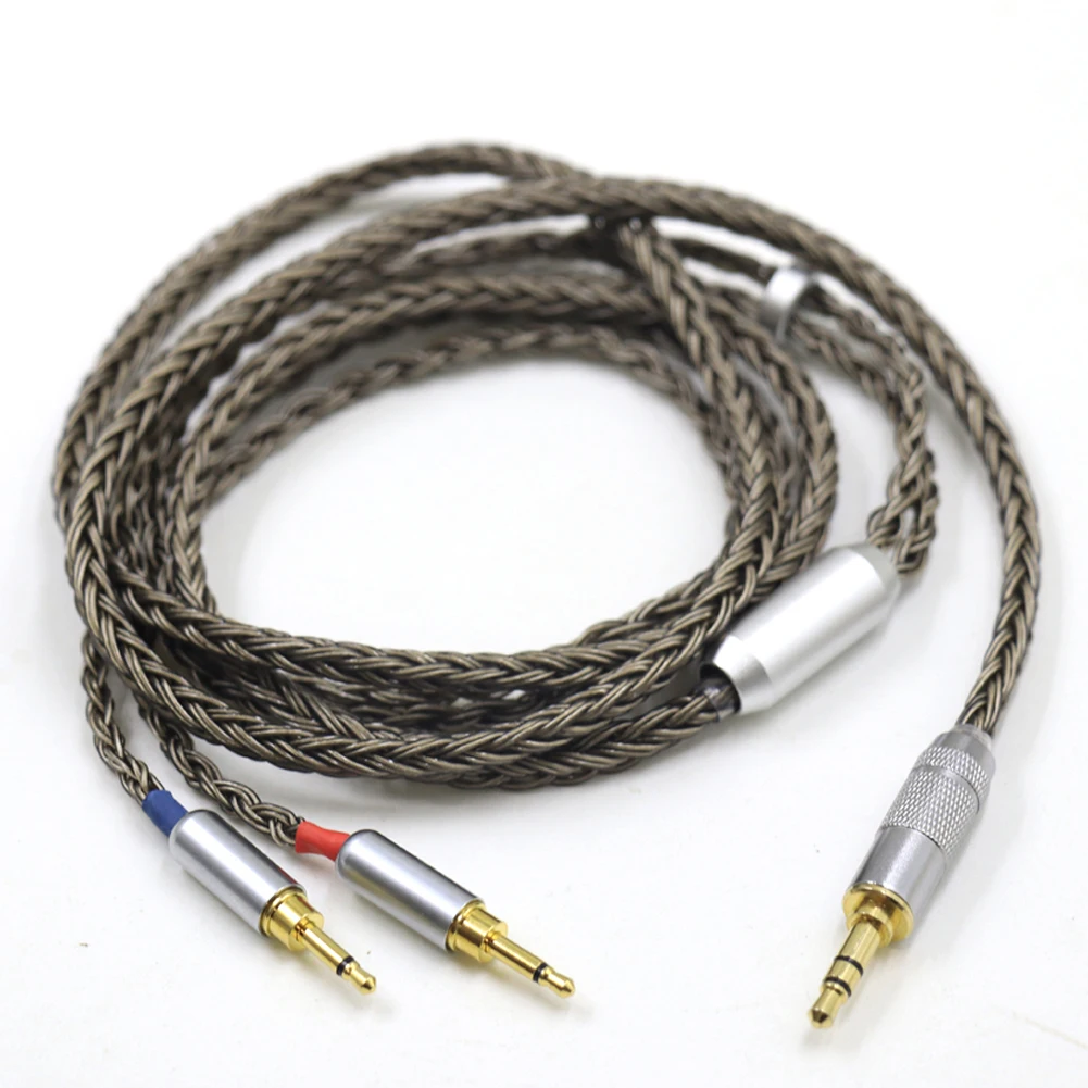 Haldane Gun-Color 2x2.5mm 16core for HIFIMAN HE1000 HE400S HE560 Oppo PM-1 PM-2 XLR/3.5/4.4mm Balance Headphone Upgrade Cable enlarge