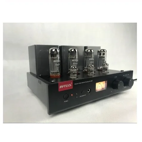 Фото Ламповый усилитель Rftlys A1 El34 push-pull с предусилителями на ламках 12AU7 и 12AX7 и Bluetooth-приемником №2