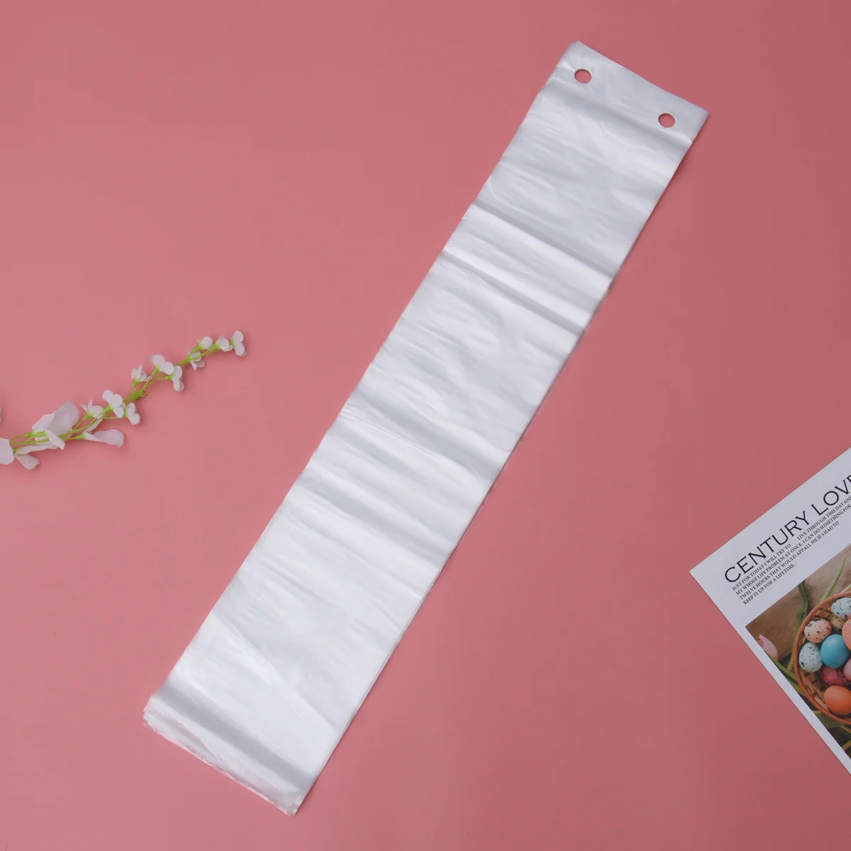 

100 13x72cm Wet Bag Wrapper Film for Umbrella Cover Wet Holder