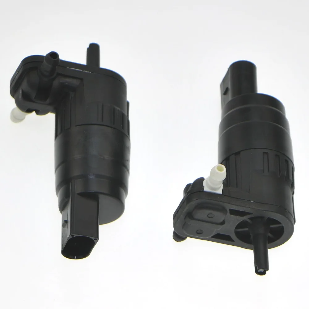

2Pcs Genuine Washer Nozzle Spray Pump For VW Touareg Golf MK5 MK6 GTI Rabbit A3 8P 2.0 1K6 955 651 1K6955651 OEM 2006-2014