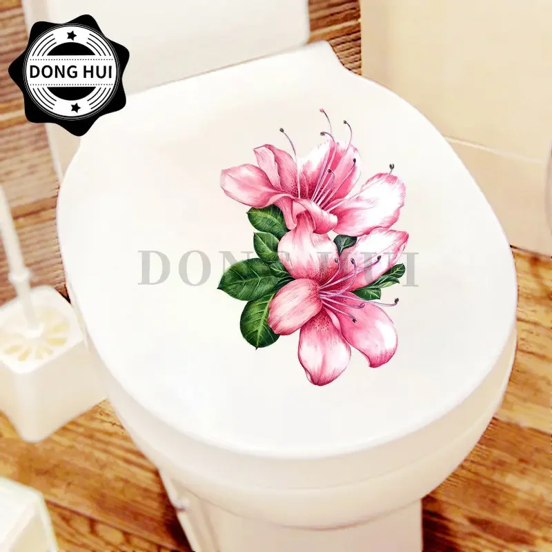 Наклейка с рисунком пиона и азалии букет высокой четкости Рододендерн Simsii