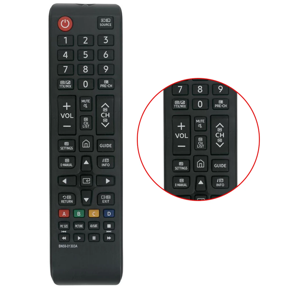 BN59-01303A Замененный пульт дистанционного управления для телевизора Samsung UHD UE43NU7170
