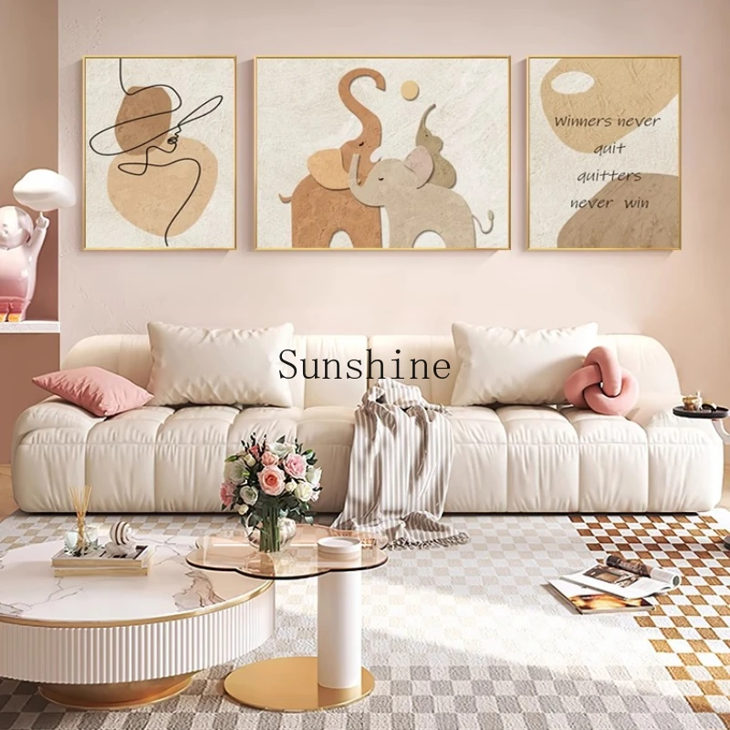 Задний фон для гостиной дивана стены фотообои простой триптих