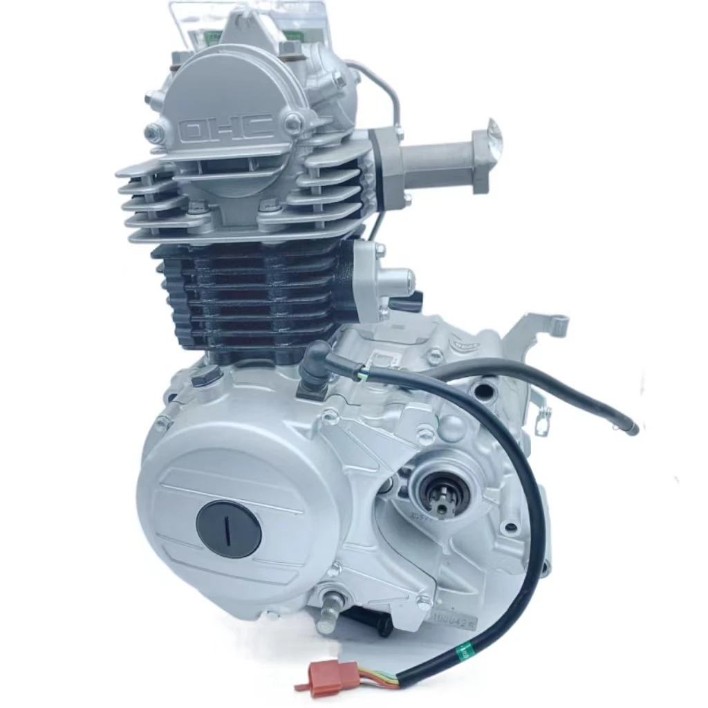 Фото 4-тактный кикстарт для мотоциклов BAJAJ100, холодный полный двигатель KL100 №1