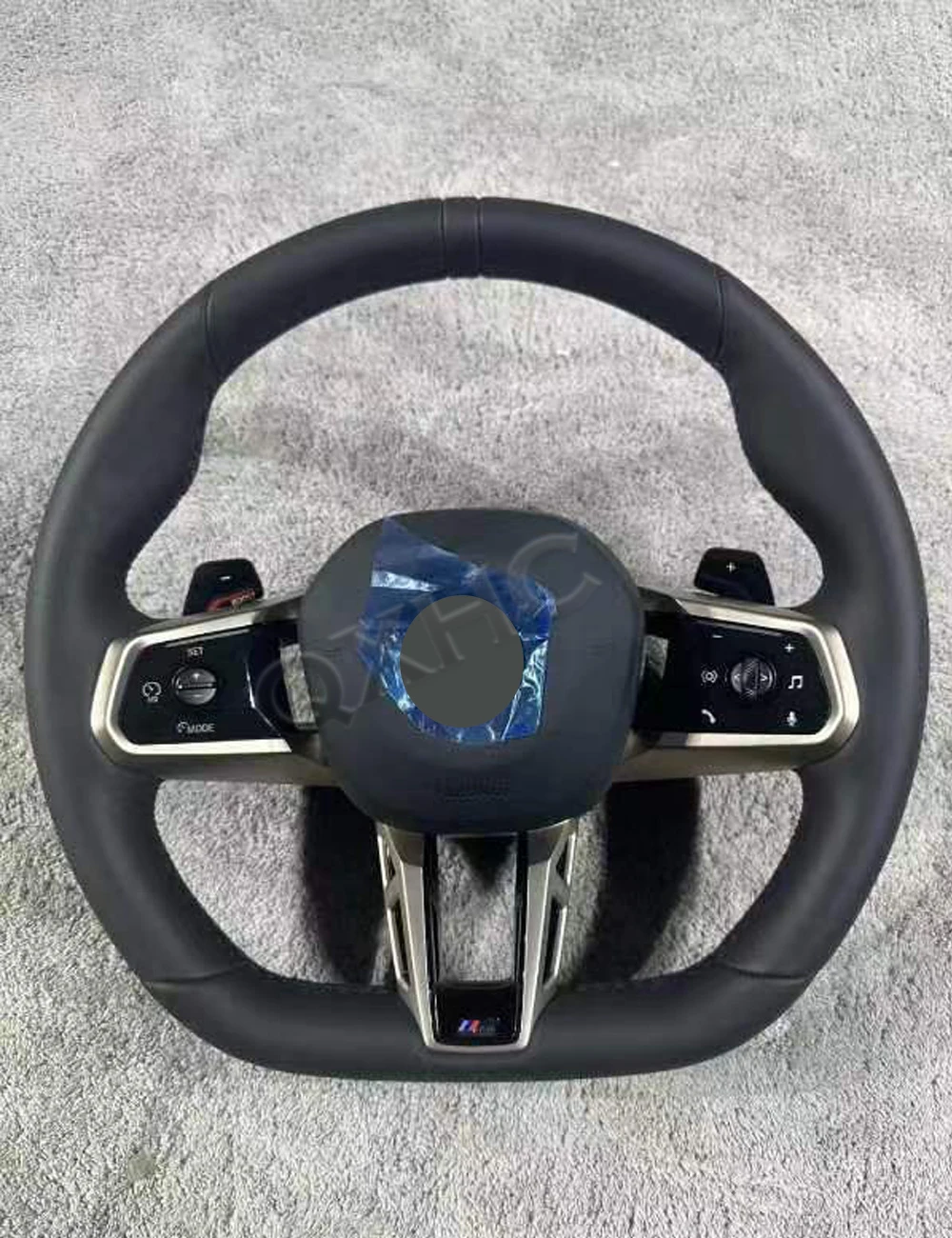 Обновленное кожаное модифицированное рулевое колесо из алькантары для BMW M3 M5 G F