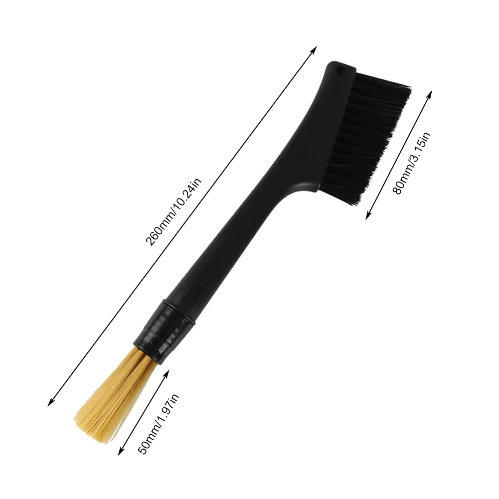 

Double Head Coffee Brush Removable Espresso Coffee Grinder Machine Clean Brush Matcha Keyboard Dusting Tool Coffee Powder Brush