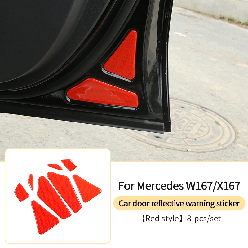 

Предупреждающие наклейки на дверь для Mercedes gle w167gls X167 интерьер gle v167 купе принадлежности benz gls x167 350 450 500e amg аксессуары