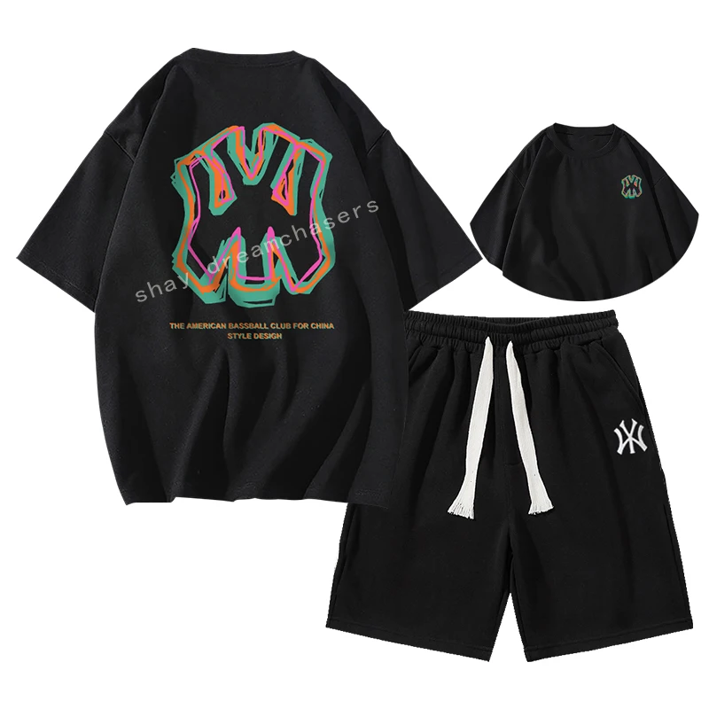 2023 Limited Edition Men's Luxury Short Suit Oversized Shirt Shorts Suit Fashion Trend Streetwear High Quality Summer Sportswear