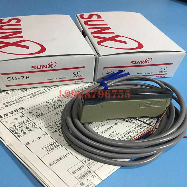SU-7P Photoelectric sensor PNP output optical fiber amplifier