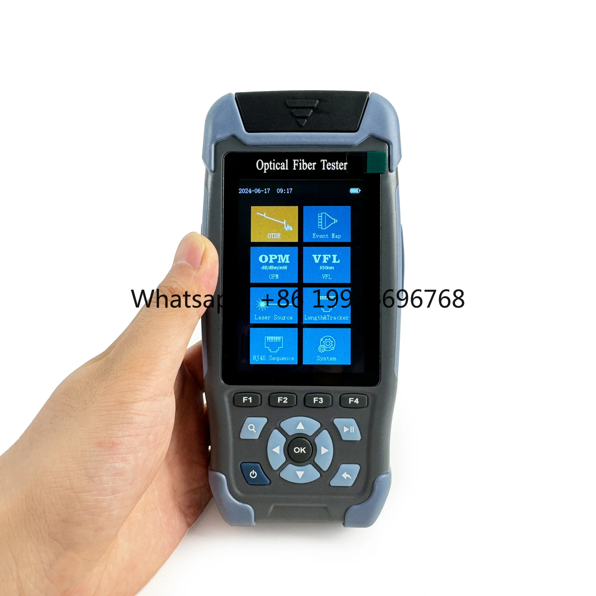 NK3200 Mini Pro OTDR 13101550нм 24дБ Ручной тестер оптоволокна 9-в-1 с VFL, OPM и картой событий для сети FTTH NovkerGYAPT (art.: 3920dcec19cdf) - 3920dcec19cdf