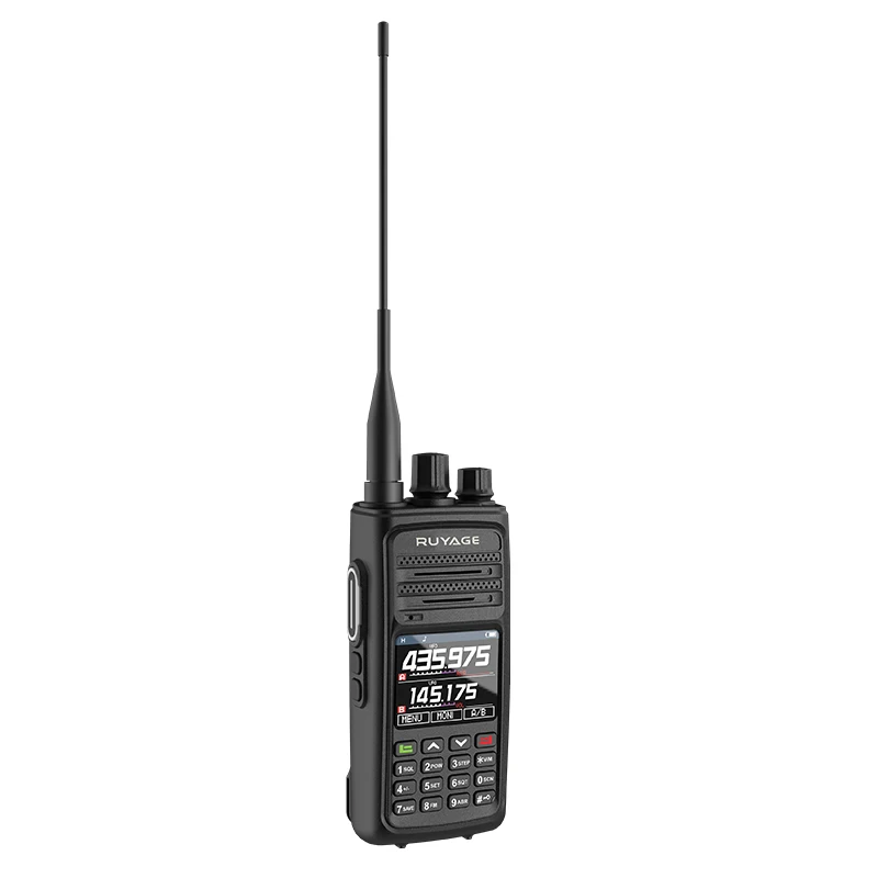 Ruyage UV97 Amateur Ham Two Way Radio 128CH Walkie Talkie Air Band Full Band 108-520MHz Police Scanner Marine Talkie