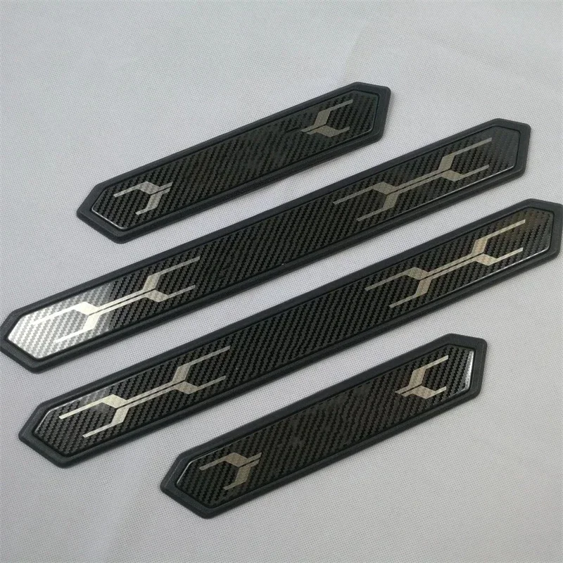 

Для Toyota Rav4 Xa50 2019 2020 ~ 2024 автоматическая накладка на порог из нержавеющей стали, порог, наклейка на педаль, Стайлинг автомобиля