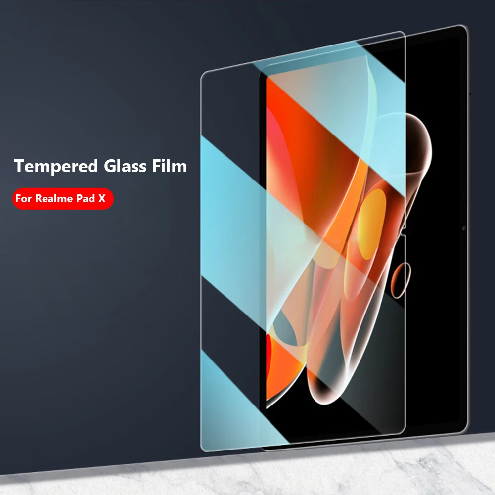 

9H HD Tempered Glass Full Cover Kit for Realme Pad X Anti-scratch Screen Protector Film Wear-resistant Tempered Glass