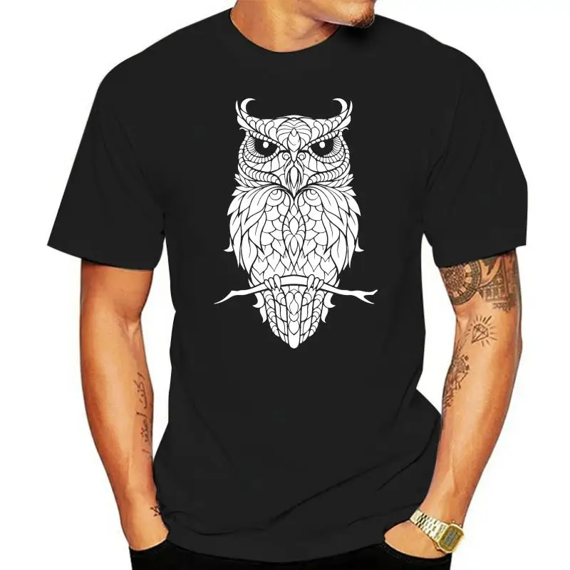 

T-Shirt Owl Boho Abstract Eule Wasted Unisex T-Shirt Cotton Casual NEW TOP 3D Men Hot Cheap Short Sleeve Male T Shirt