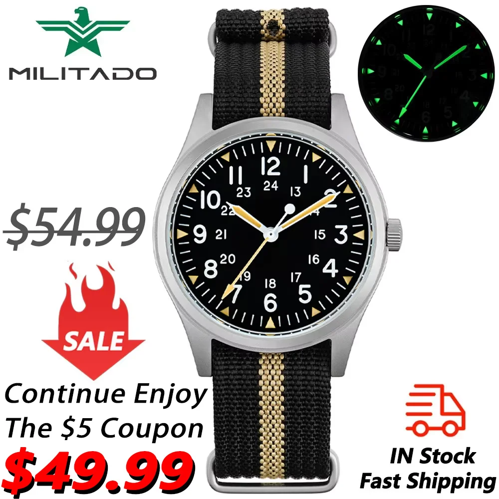 Militado ML07 Vintage Watch
