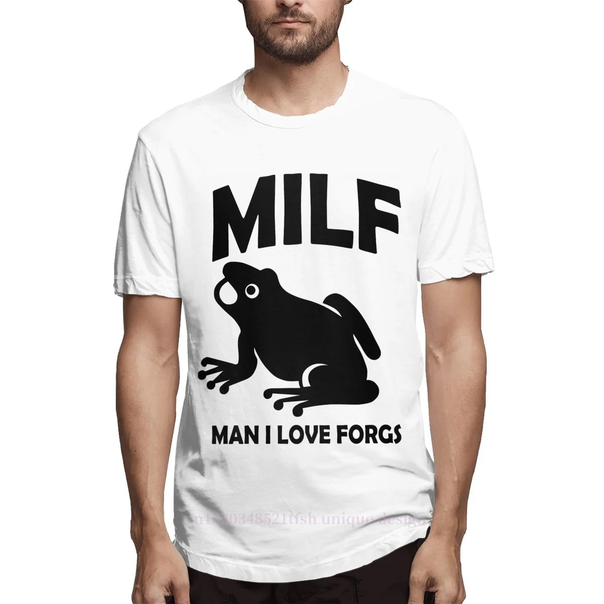 

Man I Love Frogs Kawaii Animals 2021 New Arrival Tshirt Milf Man I Love Frogs 2021 Unique Crewneck for Men Shirts