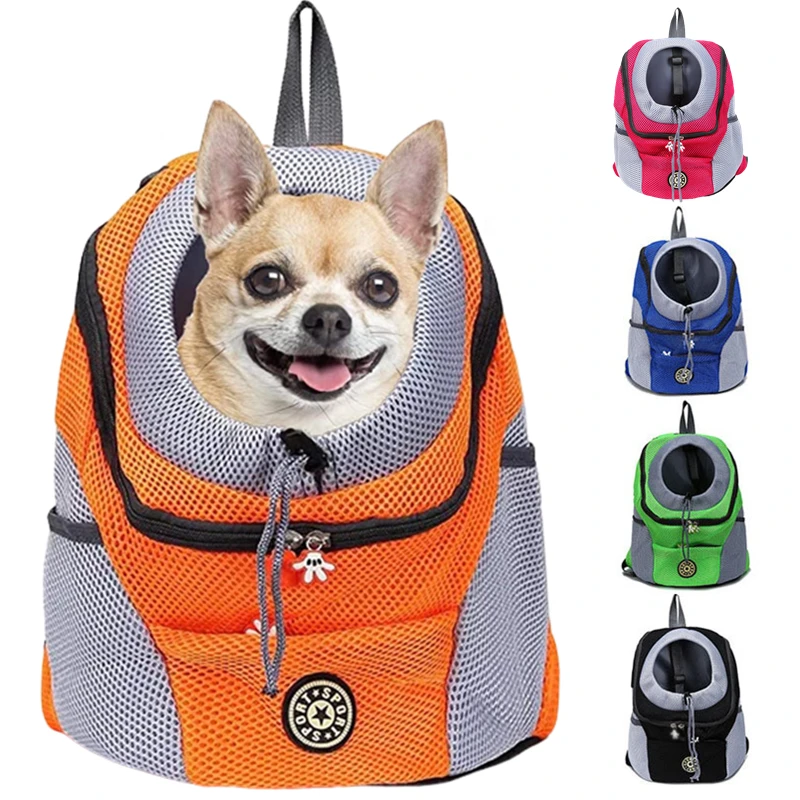 

Pet Cat Dog Backpack Out Walking Travel Portable Animal Backpack Transport Bag Small Dogs Chihuahua Carrying Shoulder Backpack